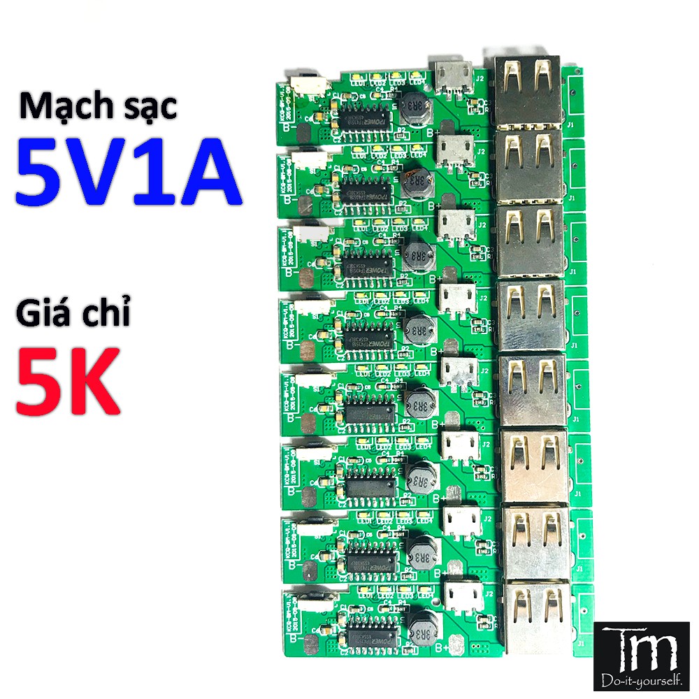 Mạch Sạc Dự Phòng 1A Giá Rẻ Thanh Lý
