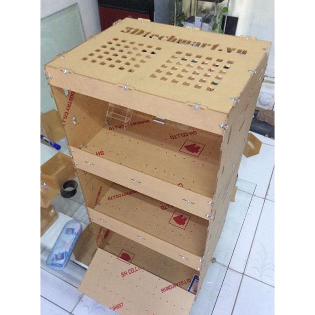 Lồng Hamster mica ba tầng cao cấp