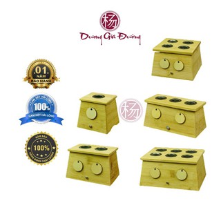 Hộp gỗ xông ngải hỗ trợ cứu ngải điều trị bệnh lý cơ xương khớp
