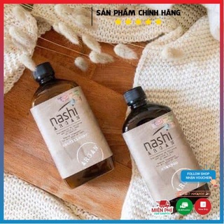 Cặp dầu gội xả phục hồi hư tổn nashi argan 500ml