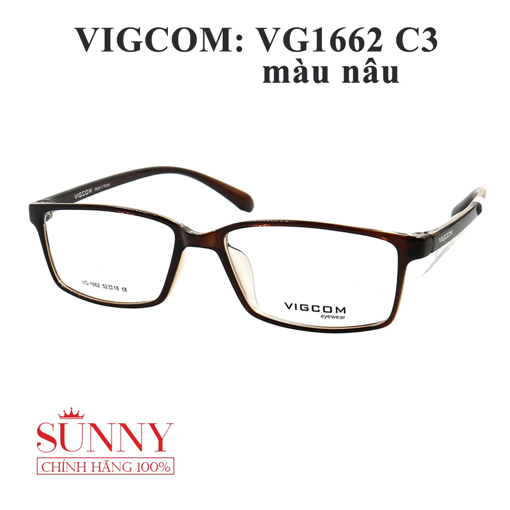 VG1662 kính Vigcom chính hãng Korea, thiết kế dễ đeo bảo vệ mắt