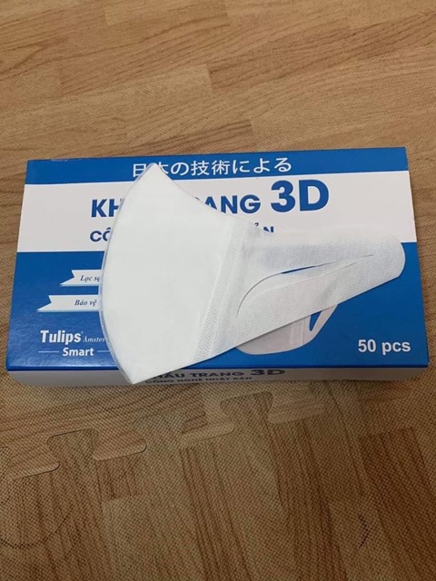 Khẩu trang 3D Tulips công nghệ Nhật Bản | BigBuy360 - bigbuy360.vn