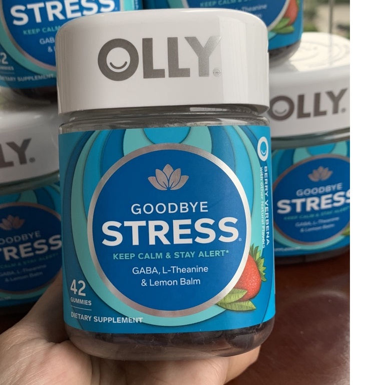 Kẹo Dẻo Giảm Stress OLLY 42 viên (Mỹ)