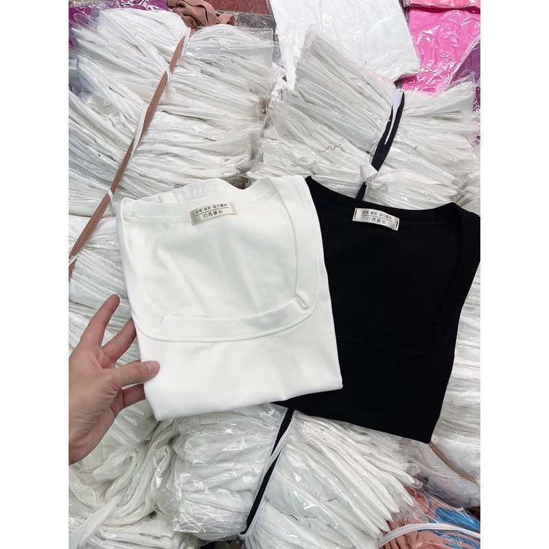 ÁO CỔ U SIÊU XINH BASIC
