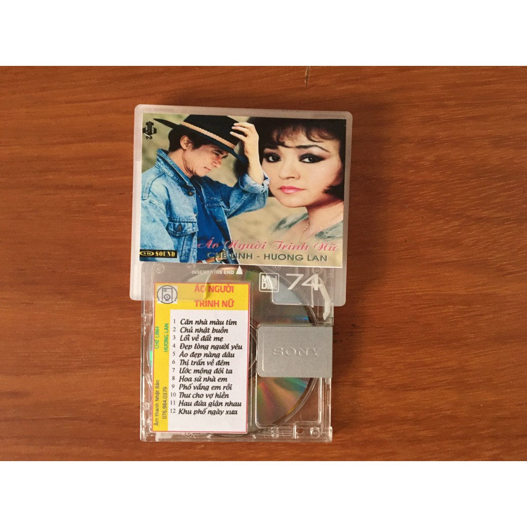 5 MD Mini Disc Nhạc Vàng Song Ca Huyền thoại