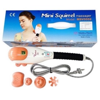 Máy massage cầm tay Squirrel 5 đầu chức năng