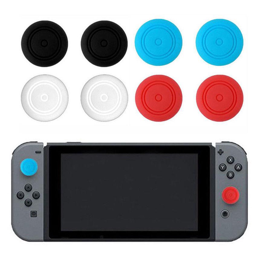 Set 6 Vỏ Bọc Tay Cầm Chơi Game Chống Trượt Bằng Silicone Cho Nintendo Switch