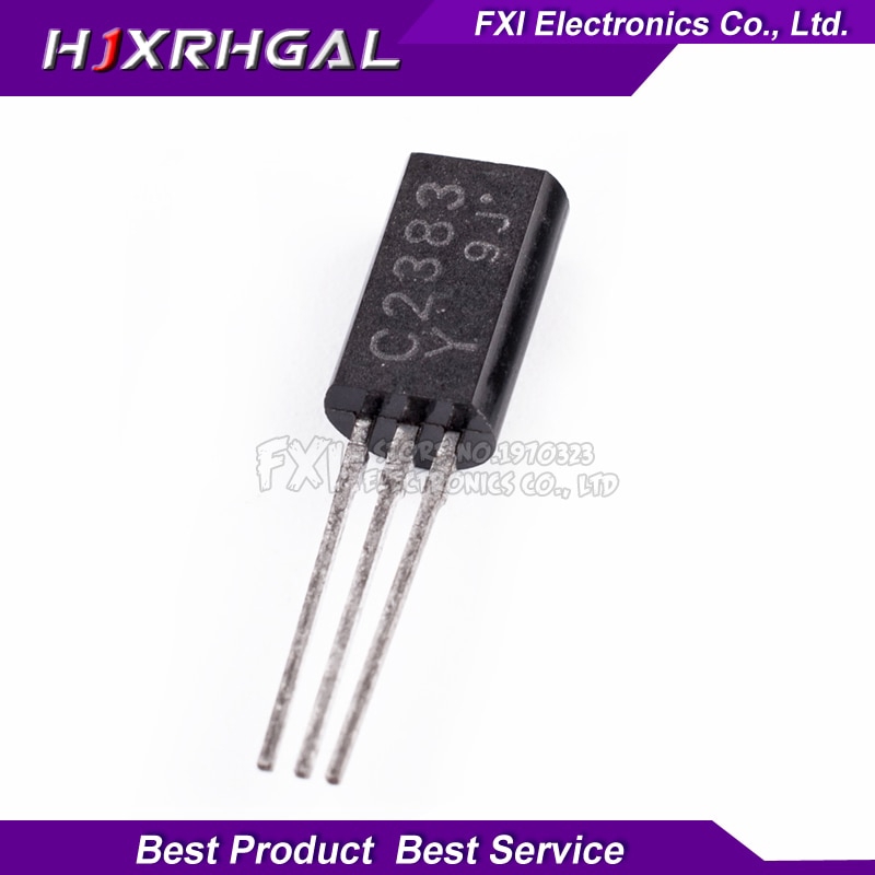 Bộ 50 2SC2383-Y TO-92 2SC2383 TO92 C2383 NPN VCEO 160V DC 1A Cao Freq Transistor Mới nguyên bản