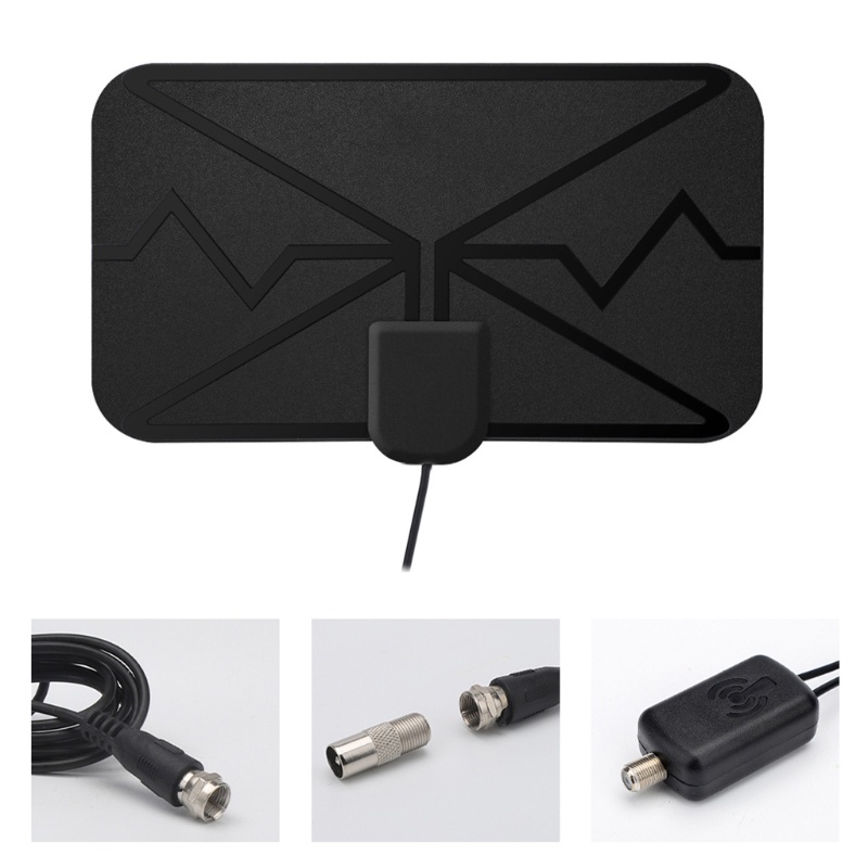 Anten TV kỹ thuật số DVB-T2 HDTV 4K 3600 dặm có bộ khuếch đại trong nhà tăng cường tín hiệu truyền hình kênh