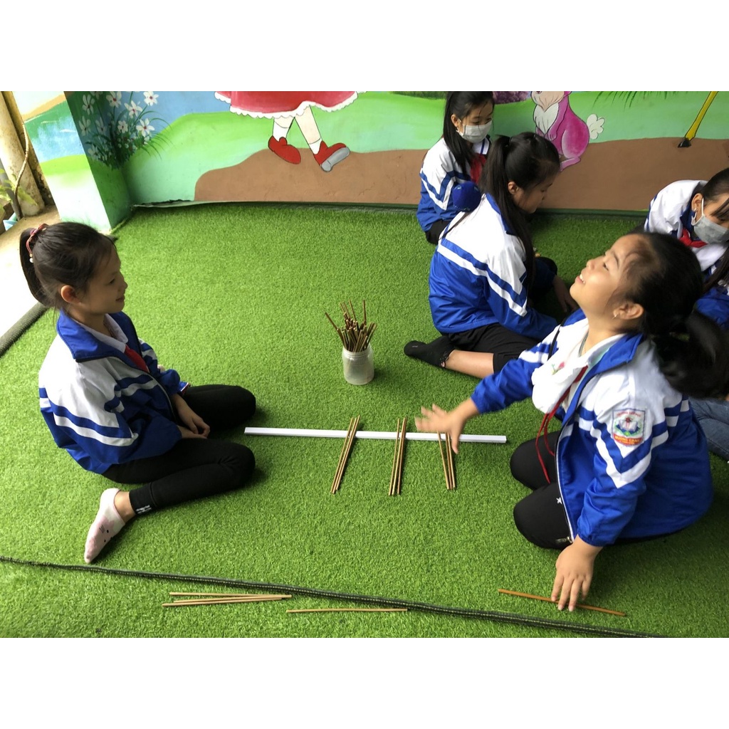 Bộ que và bóng Chơi Chuyền, chơi Banh Đũa - Đồ chơi dân gian.