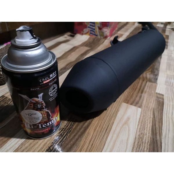sơn xịt Samurai chính hảng chống cháy-chịu nhiệt-sơn pô. Mã H2***