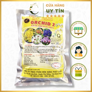 Phân hữu cơ sinh học Orchid 2 Kích thích ra hoa - gói 36 túi lưới