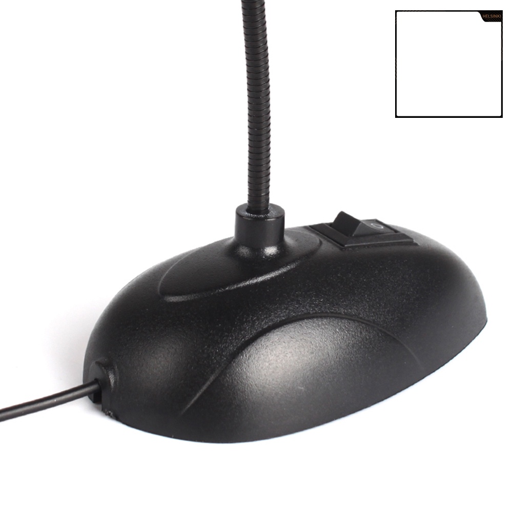 Micrô có đế để bàn kèm dây cho điện thoại di động Karaoke chơi game máy tính