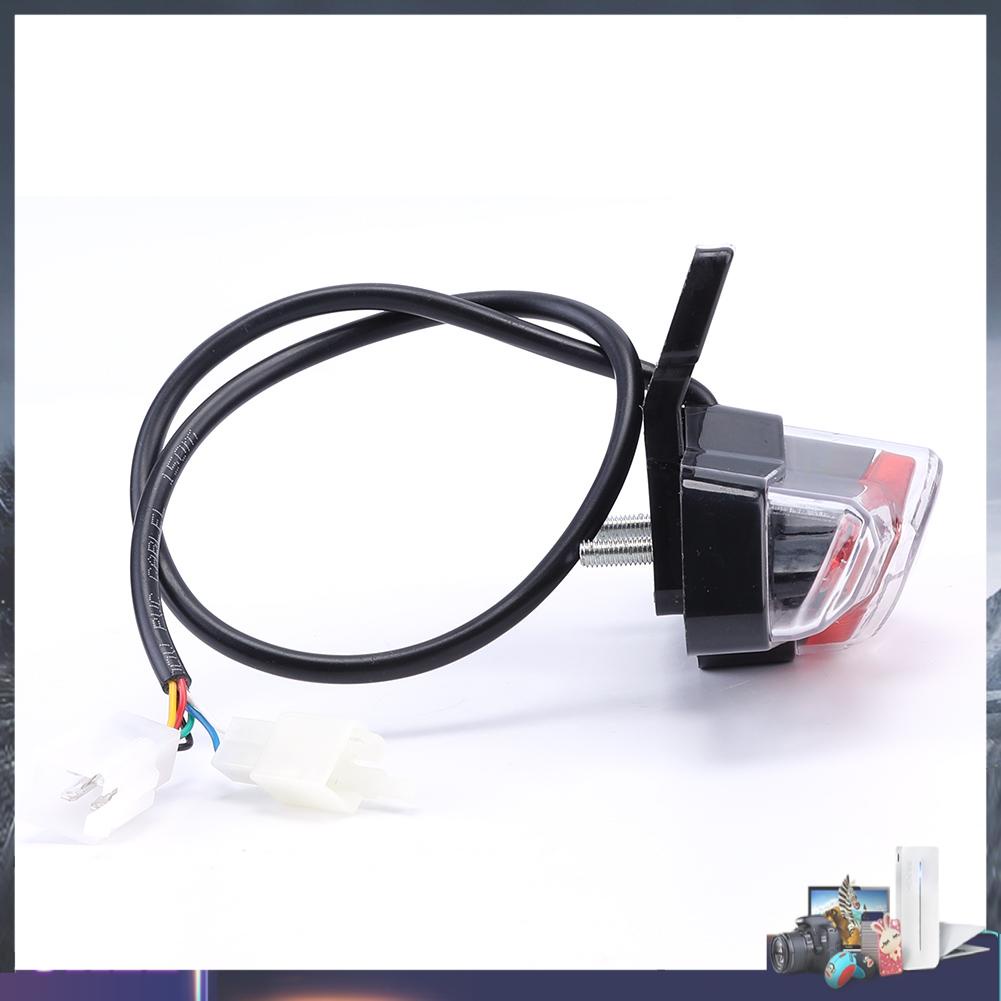 Đèn LED Tín Hiệu 36-60V Gắn Đuôi Xe Đạp