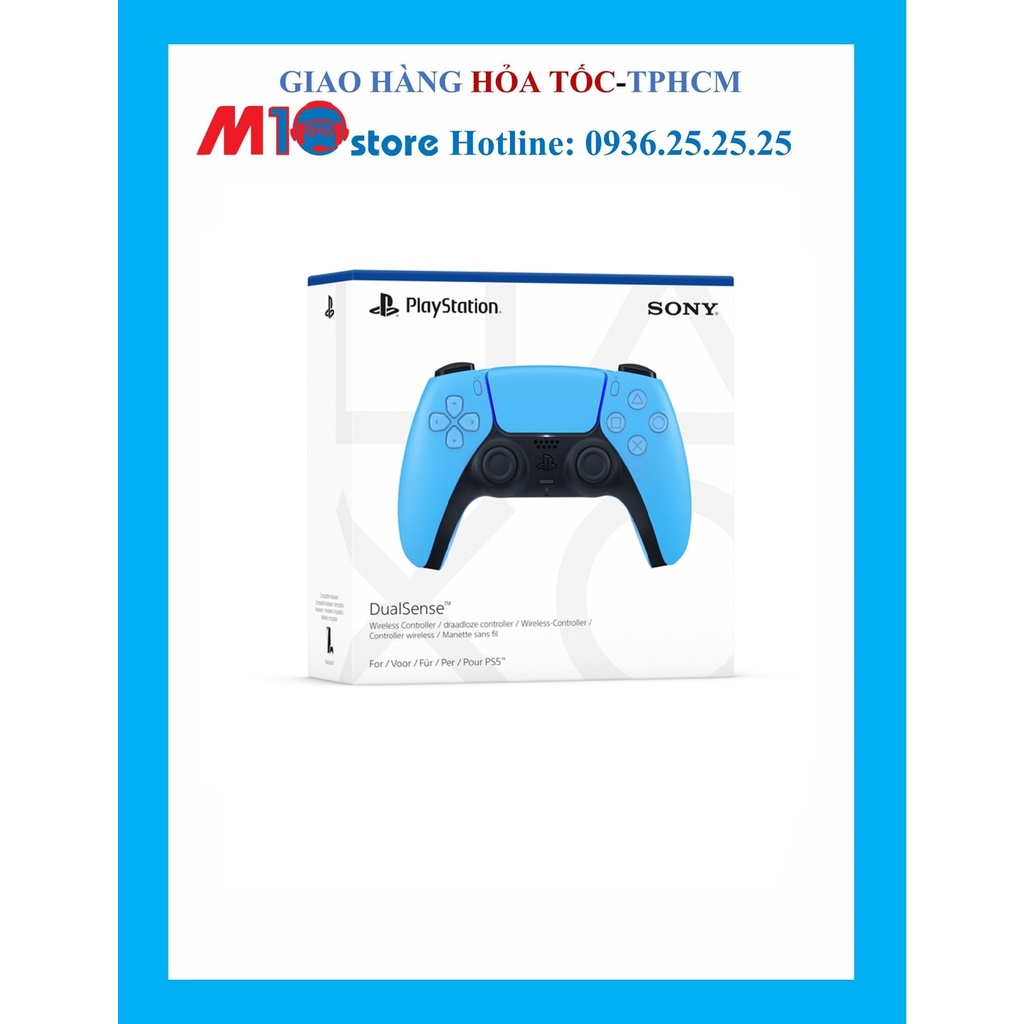 Tay cầm PS5 Dualsense Starlight Blue