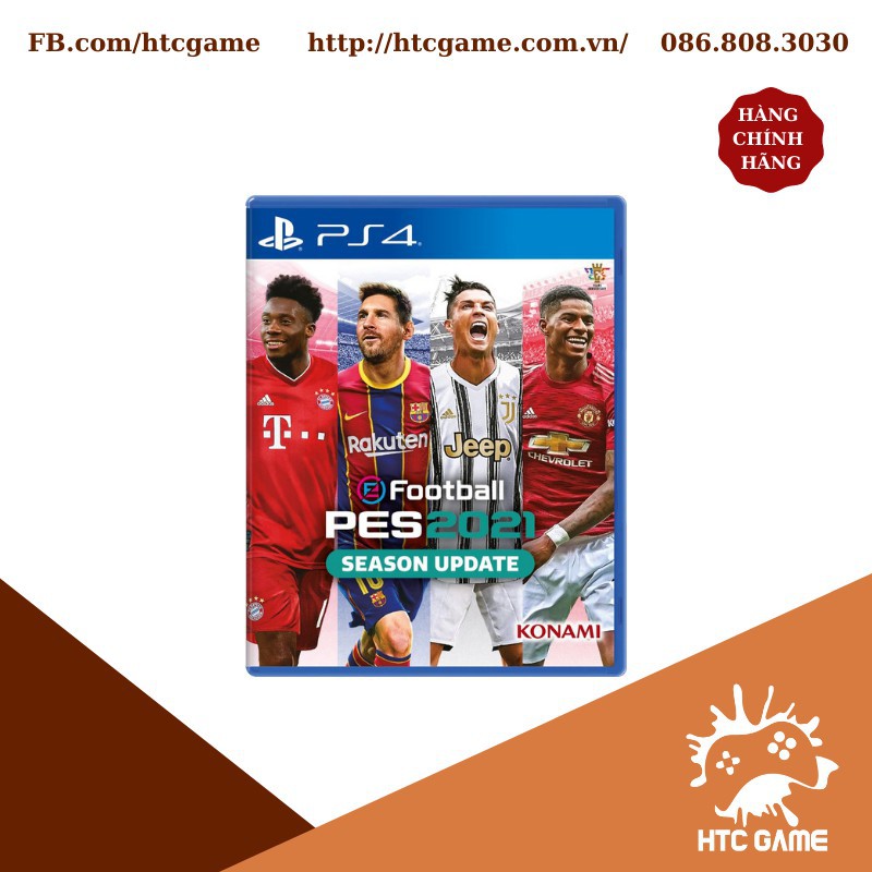 Đĩa game PS4 Pes 2021 season update ( Pes 21 )