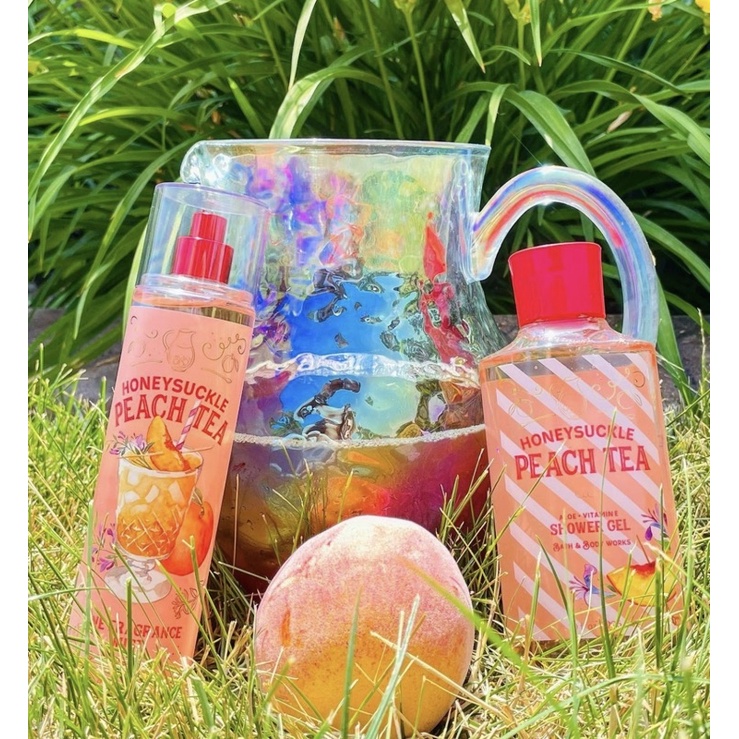 Bộ sản phẩm Bath&Body Works Honeysuckle Peach Tea