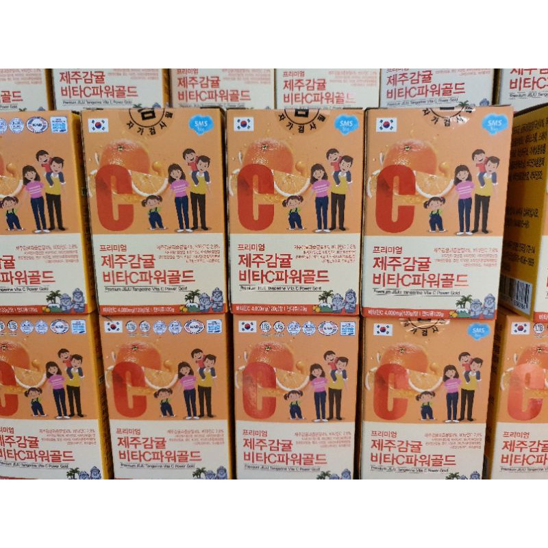 Vitamin C Jeju Hàn Quốc Hộp 120g