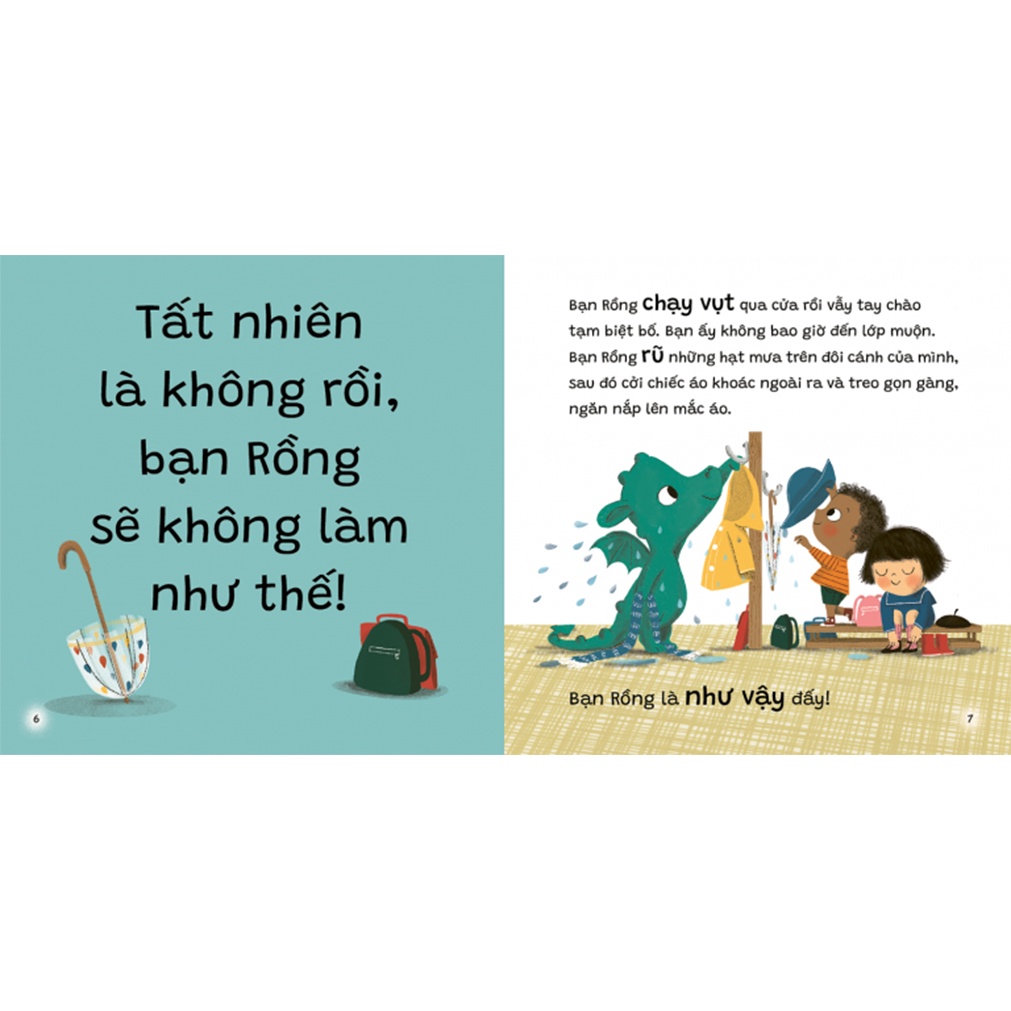 Sách thiếu nhi Bạn Rồng học kĩ năng ứng xử Trộn bộ 3 cuốn TNBooks