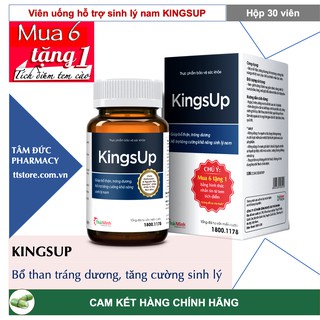 KINGSUP (Hộp 30 viên) - Giải pháp ưu việt giúp tăng cường sức khỏe sinh lý cho nam giới Việt [Kings up, king up, kingup]