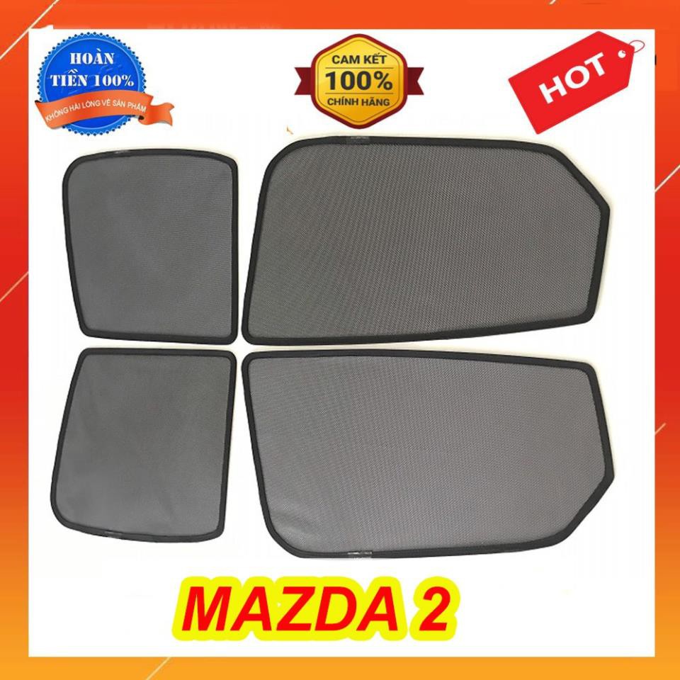 Rèm Che Nắng Nam Châm Xe Mazda 2 Sedan loại 1 dày dặn