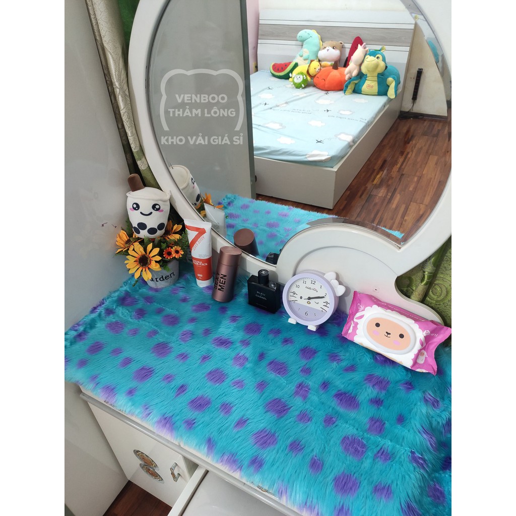 🌟 Thảm lông dài JAMES P. SULLIVAN | Trải sàn decor room | BigBuy360 - bigbuy360.vn