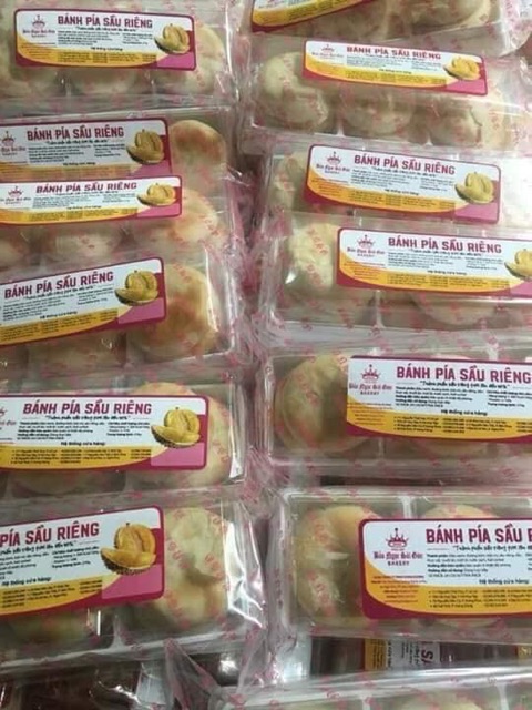 HỘP 6 BÁNH PÍA SẦU RIÊNG TƯƠI NGON