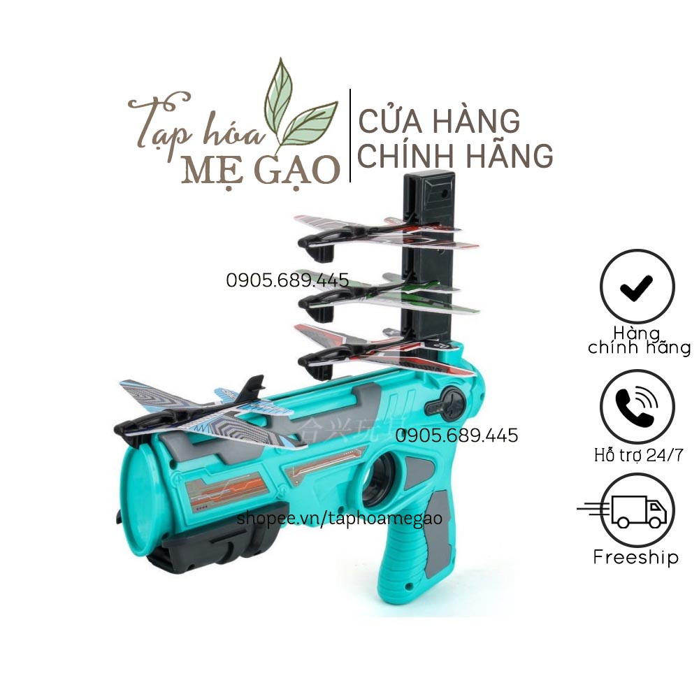 Set súng và máy bay trò chơi cho bé