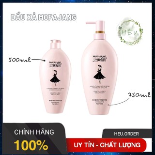 Dầu Xả MOFAJANG váy đen - phục hồi, cải thiện tóc khô, xơ, lưu hương lâu dài