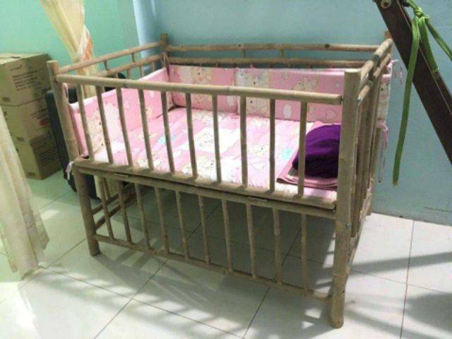 Bộ quây nệm cũi 1m2x80cm