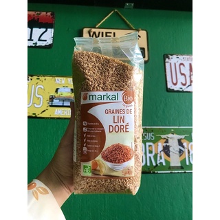 (Tách lẻ) Hạt lanh vàng hữu cơ Markal
