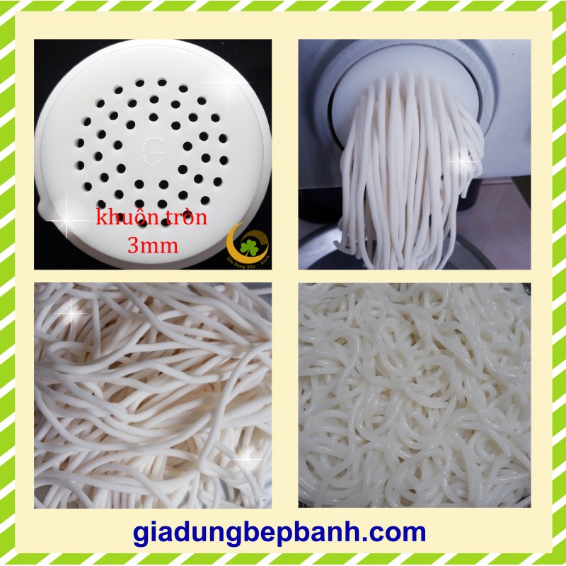 Khuôn bún bò 3mm và 3.5mm dùng cho máy làm mì Philips