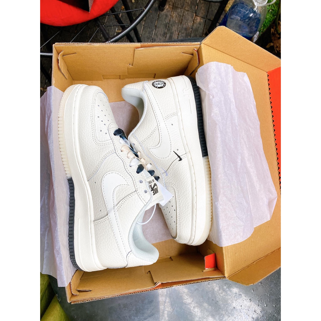 GIÀY THỂ THAO SNEAKER AF1 KEM LOANG AF1 ĐẾ HAI MÀU ẢNH THẬT TỰ CHỤP+FREESHIP