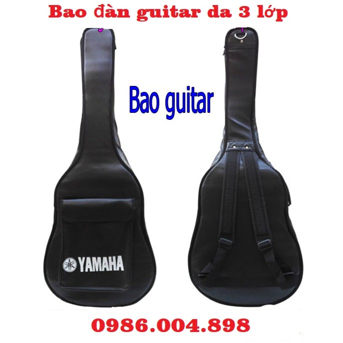 Bao Da 3 Lớp Đựng Đàn Guitar Acoutic Và Classic - Phụ Kiện Đàn Guitar