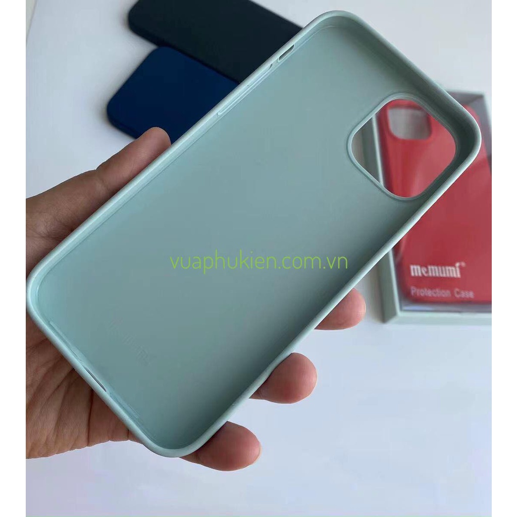 Ốp lưng silicon chống bẩn cho iPhone 13 Pro Max/13 Pro/13 6.1 chính hãng Memumi cao cấp
