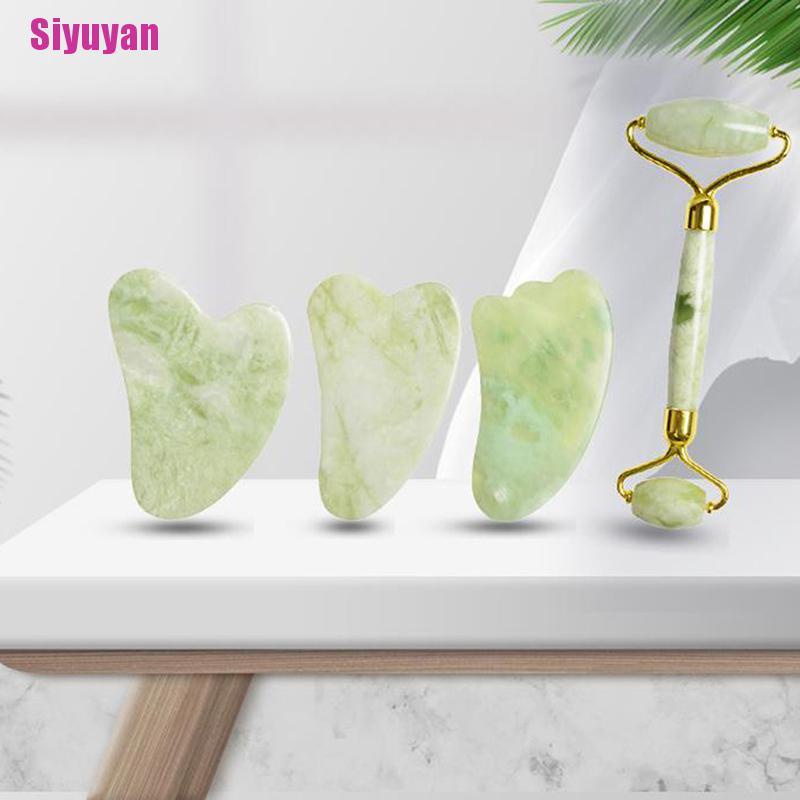 [Siyuyan] Facial Massage Roller Guasha Board Double Heads Face Lift Body Skin Beauty Tool