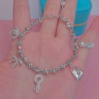  LẮC TAY BI PANDORA BẠC Y NGUYÊN CHẤT 