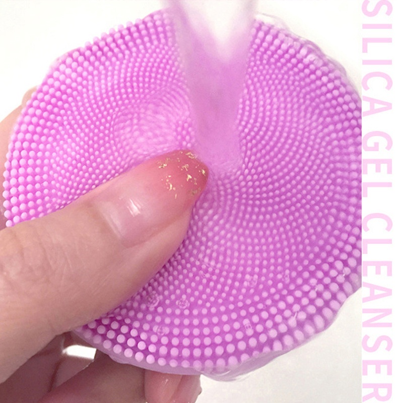 Máy Rửa Mặt Bằng Sóng Siêu Âm Với 5 Chế Độ Rung Và Vòng Nhẫn Silicone Có Thể Điều Chỉnh