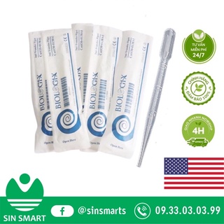 Made in USA Ống Bón Sữa Bón thuốc cho Bé Pipet Biologix hàng Mỹ 100% nhựa