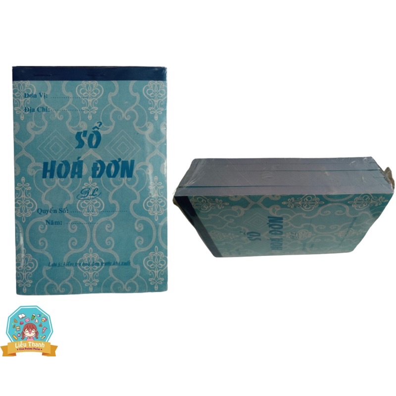 Hoá đơn bán lẻ 1 liên, 2 liên, 3 liên - 50 bộ khổ 13cmx19cm