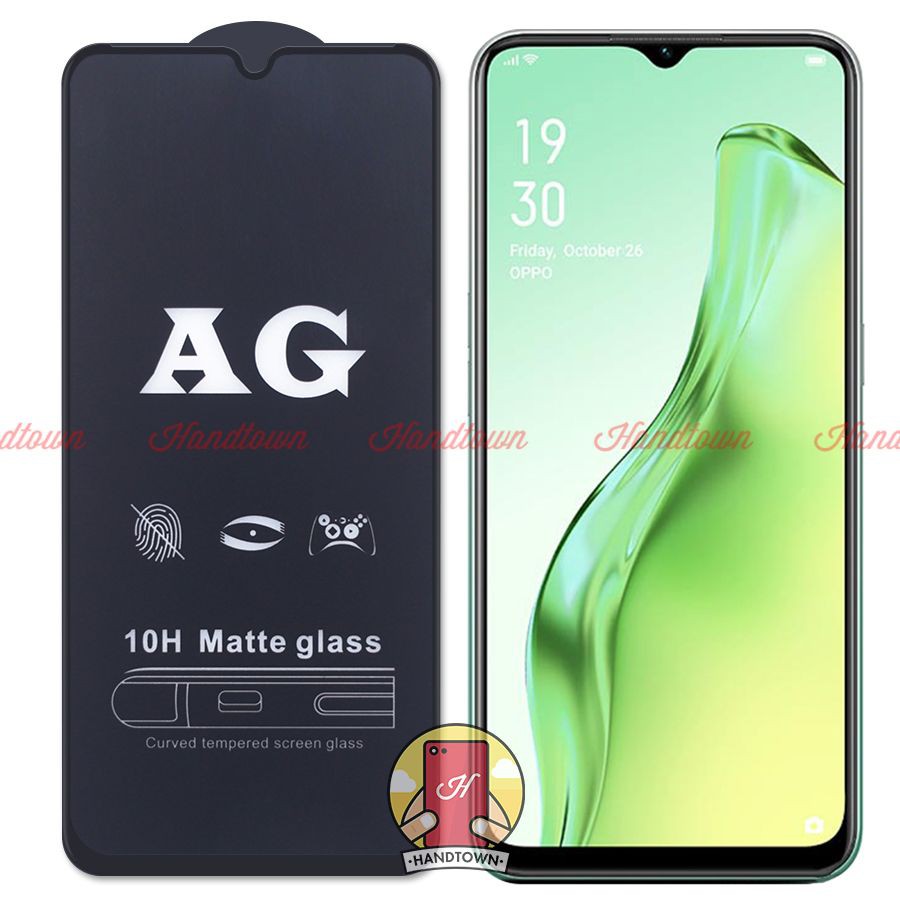 Kính Cường Lực Nhám Full Màn Chống Vân Tay Dành Cho Oppo A31 2020 / A91 2020