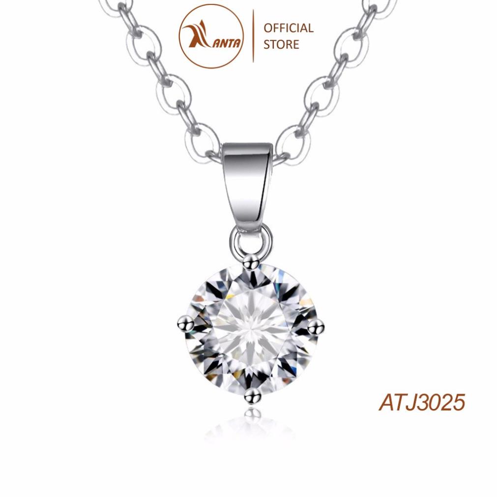 Dây chuyền bạc 925 Đính đá thời trang cho nữ ANTA Jewelry ATJ3025
