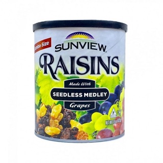 Nho Khô hỗn hợp Sunview Raisins hộp 425g từ Mỹ