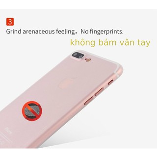 Ốp lưng lụa mềm iPhone 7 plus chính hãng Memumi 0.3 mm