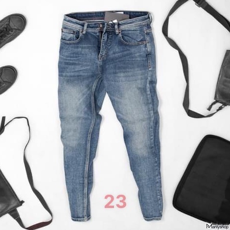 Quần jean nam cao cấp - Chất liệu Denim, co dãn tốt Thời Trang Nam Nữ Gemini KVS