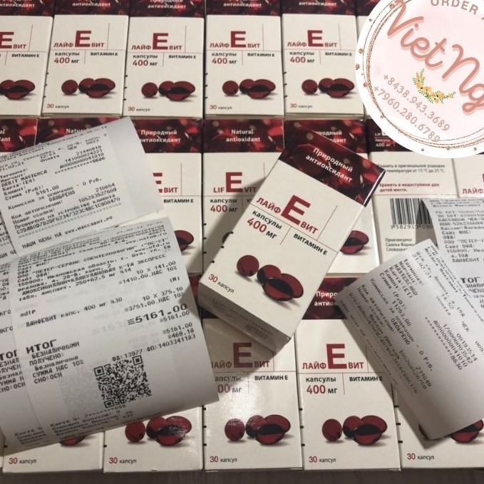 Thực phẩm bảo vệ sức khỏe Vitamin E | Thế Giới Skin Care