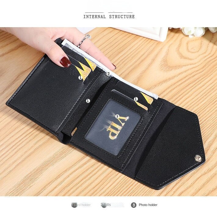 Ví nữ ngắn thời trang Hàn Quốc xinh xắn