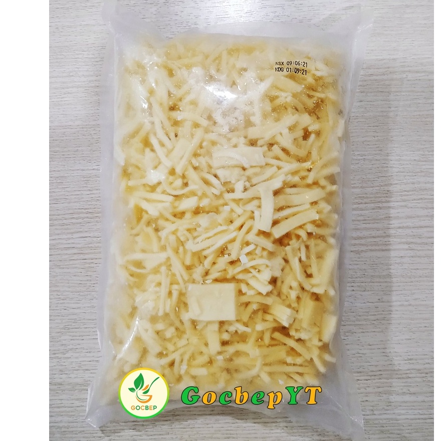Phô mai Mozzarella, phô mai kéo sợi làm pizza CJ FreshWay 200g / 400g / 1kg