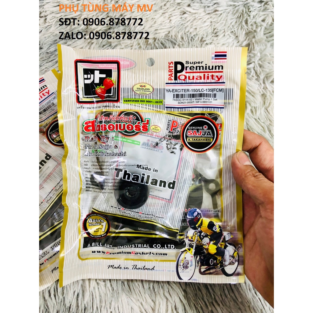 Phốt bơm nước FCCI cả bộ dành cho xe Ex135/150. Yêu Thích ❤️❤️❤️