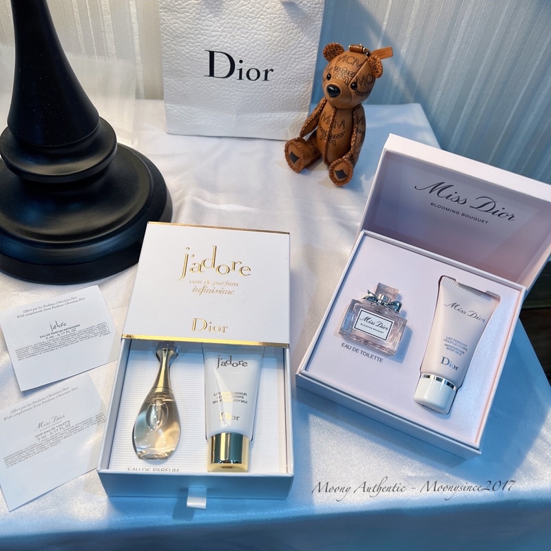 Set Gift Nước hoa mini Dior 5ml và  lotion Dior 20ml